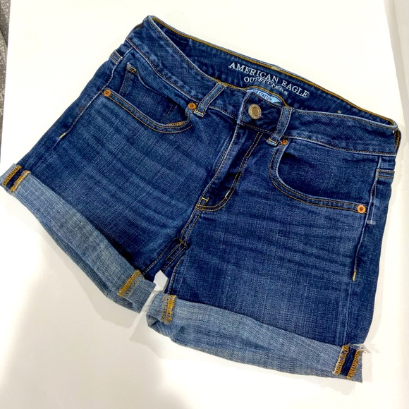 American Eagle Outfitters Pants - American Eagle Outfitters Super Stretch Denim Shorts